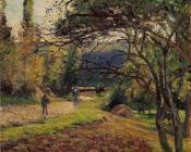 卡米耶 毕沙罗 : The Little Bridge, Pontoise